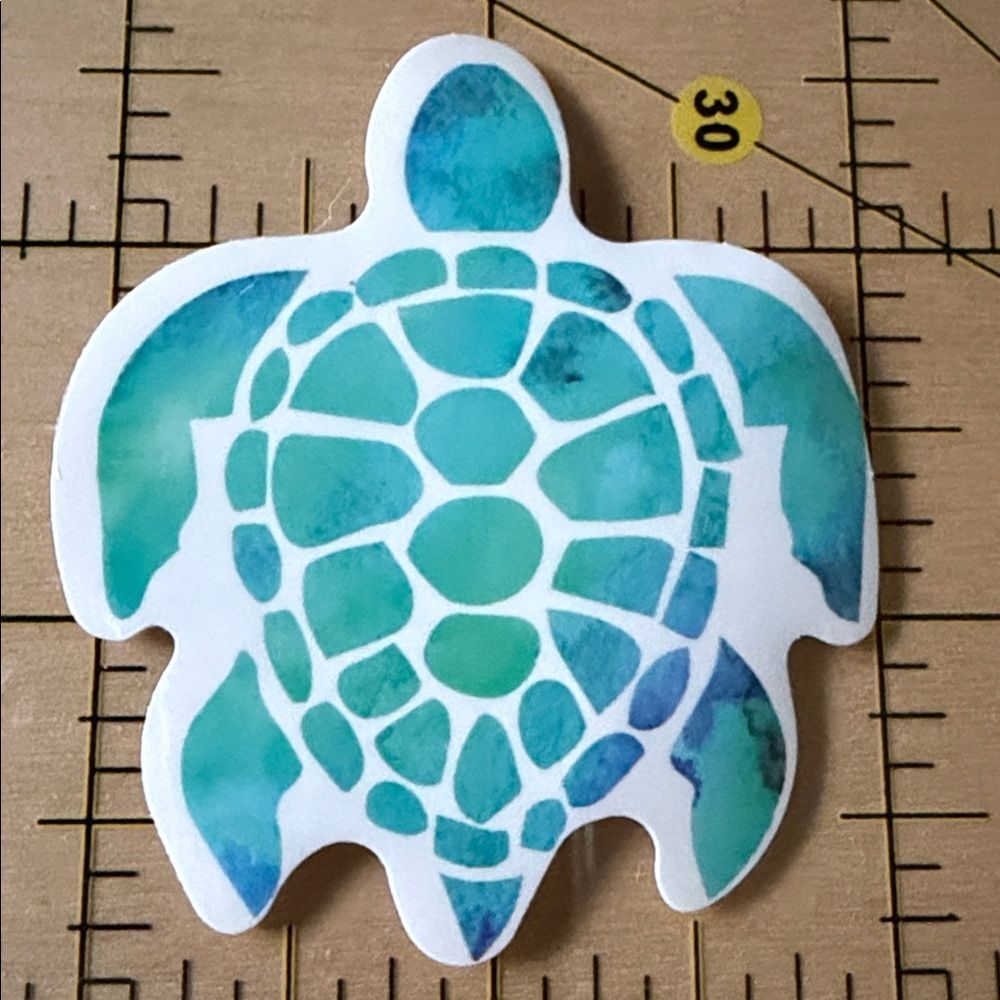 💜13/$13 +Bundle Sticker Sale | Turtle Animal Waterproof Sticker